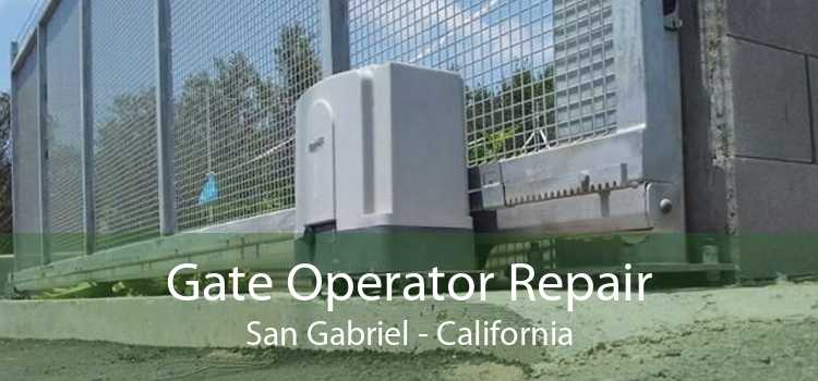 Gate Operator Repair San Gabriel - California